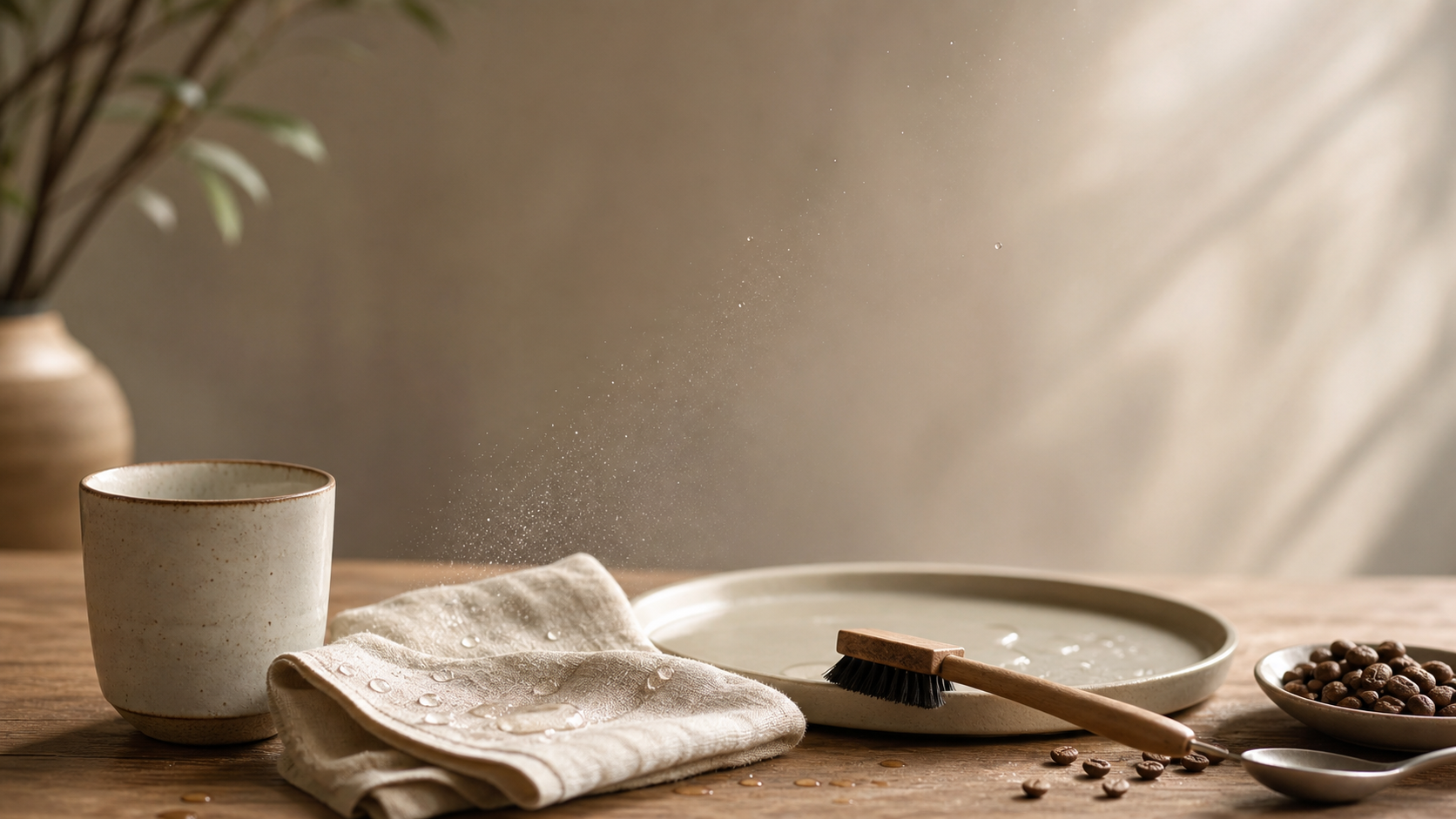 Contextual scene relating to: Breville Bambino Plus Steam Wand Spraying Water: What to Check First.